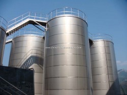Factory Price Jacket Emulsification Stainless Steel Tank