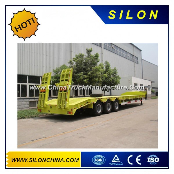 40FT 20FT Container Chassis Lowbed Semi Trailer Flatbed Semi Trailer for Sale