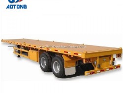 Special Vehicle 2/3 Axle 20/40FT Flatbed Container Chassis Trailers