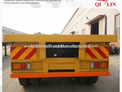 Qilin Brand 40FT Flatbed Semi Trailer Made in China