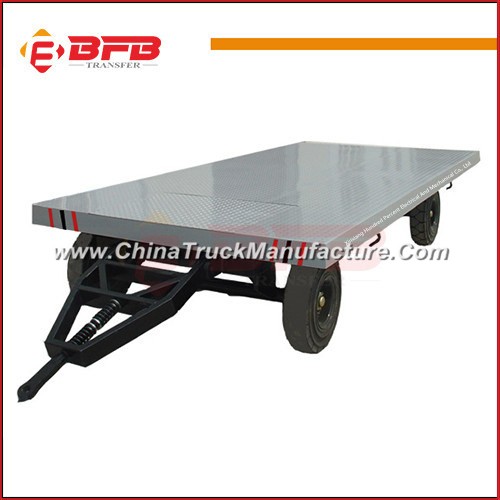 Low Bed Flatbed Towing Car Transporter Trailer Supply
