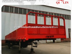 60 Tons Container Dropside Flatbed Semi Trailer for Africa