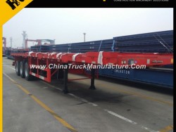 Cimc 2 or 3 Axles 40FT Container Trailer Skeleton Semi Trailer for Sale