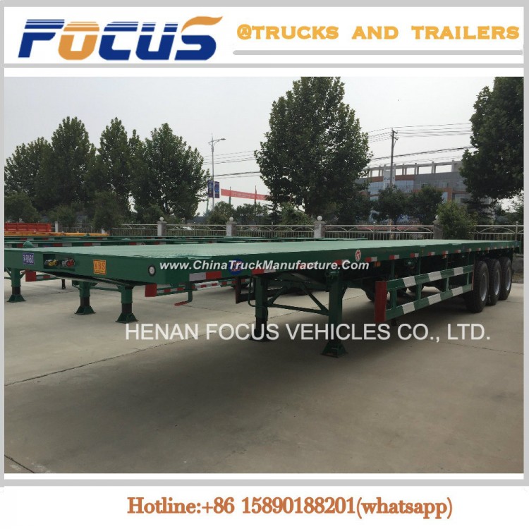 OEM ODM 40feet Container Chassis Flatbed Platform Semi-Trailer