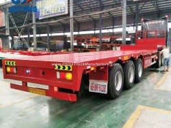 40 Feet 3axles Flatbed Trailer/Flatbed Semi Trailer/Container Trailer for Sale
