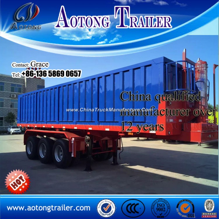 20feet 40FT Flatbed Tipping Container Chassis Semi Trailer for Sale