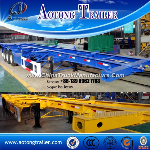 48FT Flatbed Container Semi Trailer, Hot Sale Container Trailer