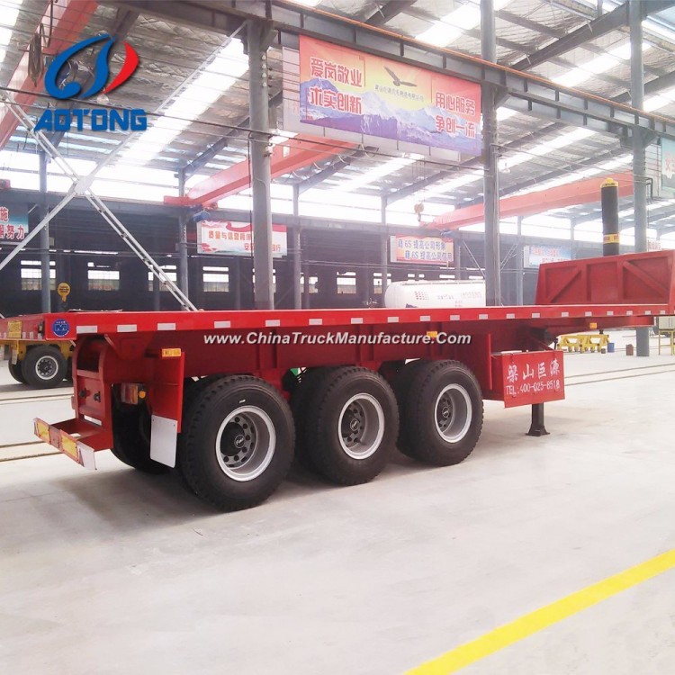 Heavy Load 2/3axle Dump Chassis/Flatbed Tipping Cargo Semi Trailers