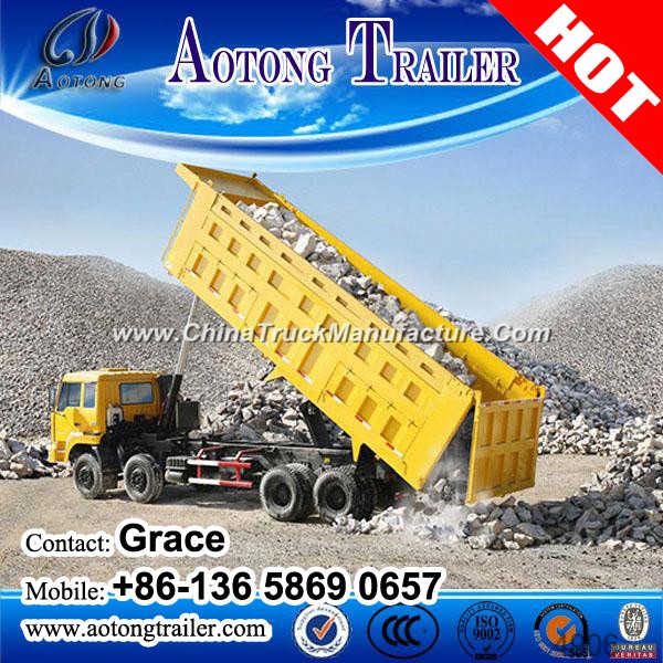 Tractor Truck Use Dump Tipping Trailer for Sale