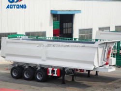 China Manufacture Heavy Duty Hard 3axle Tipping Trailer/Dumper Trailer