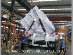 Cimc Heavy Truck Rear End Dump Truck Trailer with Hydraulic Lifting