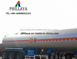 Liquid Petroleum Gas Storage Fuel Tanker Truck Semi Trailer LPG Tank for Sale