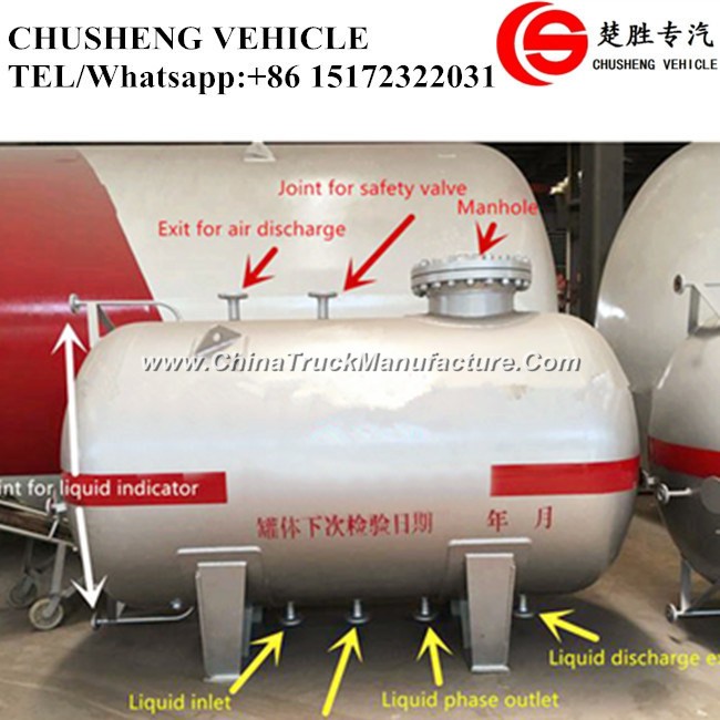 Pressure Vessel Gas Tank LPG Storage Tank 5 Tons LPG Storage Tank Price