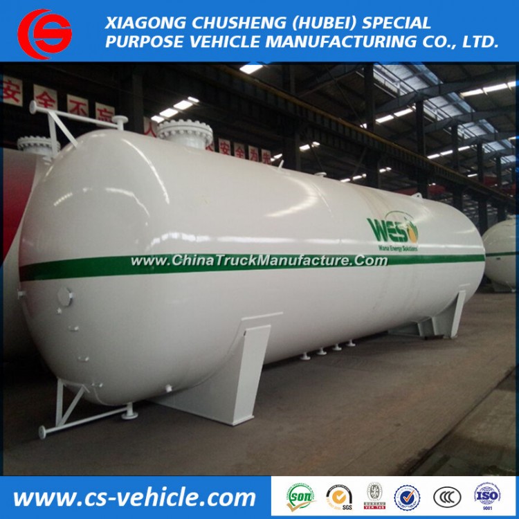 Factory Selling 50000 Liters LPG Gas Tanker 50cbm LPG Storage Tank for Nigeria