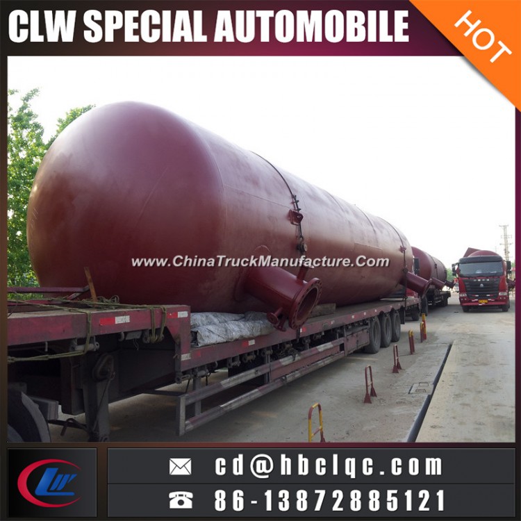 China Hotsales 120m3 60m Thorizontal Bulk Gas Tanker LPG Tank
