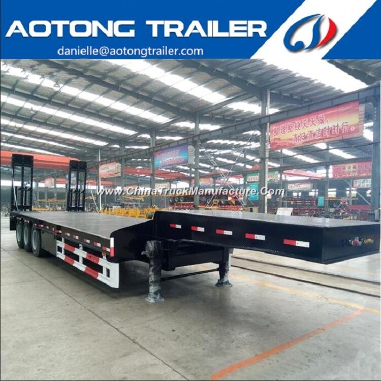 China 3 Axle Low Bed Truck Trailer/Trailers for Sale