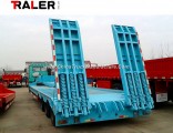 Low Bed Trailer 80 Ton /Low Bed Semi Trailers and Truck Trailers
