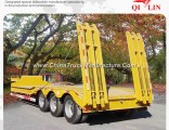 High Quality Low Bed Trailer for Heavy Machinery Transportation