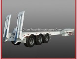 30ton-80ton Heavy Duty Low Bed Semi Truck Trailer (extendable type)