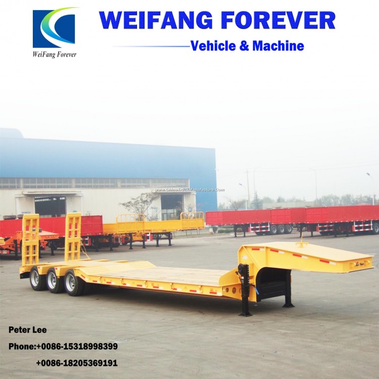Low Bed Trailer, Lowbed Semi Trailers and Truck Trailers