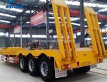 Semi Trailer Type 3axles Lowbed Trailer/Low  Bed Cargo Truck Trailers