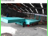 Heavy Duty Low Bed Semi Trailer with 30-60 Tons Low Loader Truck Trailer