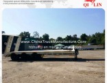 China Factory Price Extendable Lowboy Flatbed Semi Trailer for Sale
