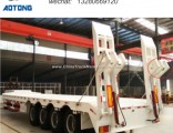 Hot Sale 50ton 4axle Lowbed/Lowboy Semi Trailers for Sale