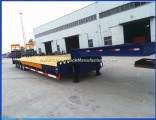 100ton 4 Axle Lowboy Trailer for Africa