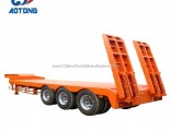 Customised Low Bed Trailer Dimensions, 30 Tons - 80 Tons Low Loader, Lowboy Trailer 50 Ton 60 Tons F
