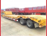 30 Tons Lowbed Double Axle Low Bed Semi Trailer