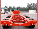 Multi-Axle Pipe/Tower Framed Low Bed Semi Trailer for Sale