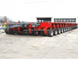 Transport Transformers Multi Axles Hydraulic Low Bed Trailer