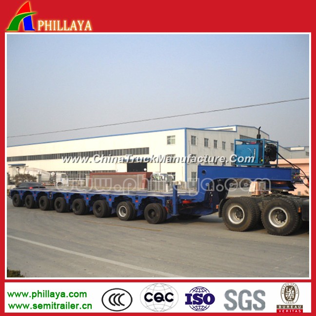 Special Vehicle Removable Gooseneck Low Bed Semi Trailer