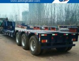 Hydraulic Gooseneck Detachable Type Front Load Low Bed Trailer