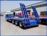 3axle 60tons Lowbed Gooseneck Trailer for Africa