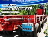 China Manufacturer Multi-Axle Hydraulic Modular Trailer with Power Station