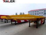 Extended Flatbed Semi Trailer with 3 Axle
