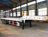3 Axle 13-20m Low Bed Flatbed Trailer