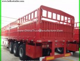 3 Axle Cargo Lorry Semi Trailer 50t Cargo Truck Trailer