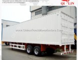 30tons Small Enclosed Box Cargo Transport Semi Truck Van Semitrailer