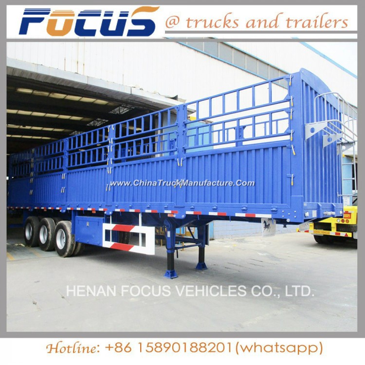 Hot Selling Stake/Cargo/Fence Twist Locks Carrying Container Semi Truck Trailer