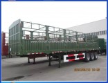 Triple Axle Heavy Duty Prime Mover Tractor Truck Fence Cargo Semi Trailer
