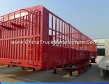 China 3 Axles Cargo Box Truck Trailer 60t Cargo Semi-Trailer