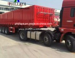 Bulk Cargo Transport Box Body Truck Semi Towing Van Trailer