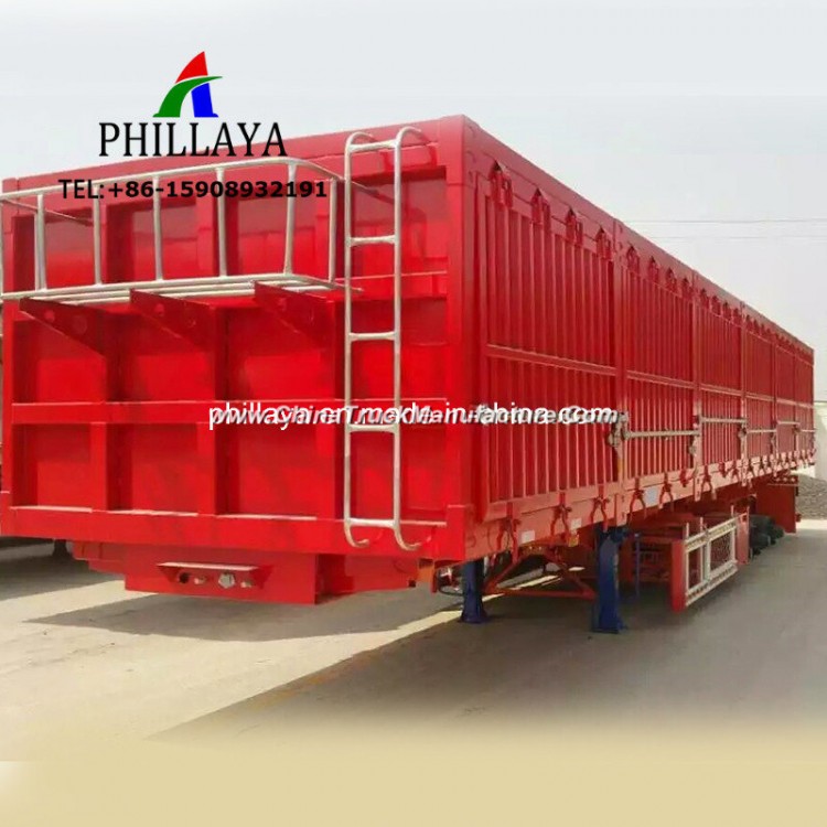 Box Body Van Truck Semitrailer Enclosed Cargo Trailer