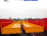 Hot Customized 3 Axle Side Wall/Side Fence /Side Board Utility/Cargo Truck Semi -Trailers