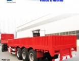 3axle 40ton Truck Side Wall Bulk Transport Cargo Semi Trailer