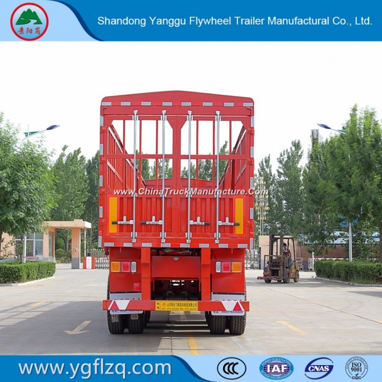 13m Cargo Transport Stake Semi Trailer Heavy Duty Truck with 12PCS Container Lock for Multi Purpose