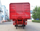Fuhua/BPW Axle Side Wall Removable Container Cargo Transport Truck Semi 40FT Flatbed Trailer